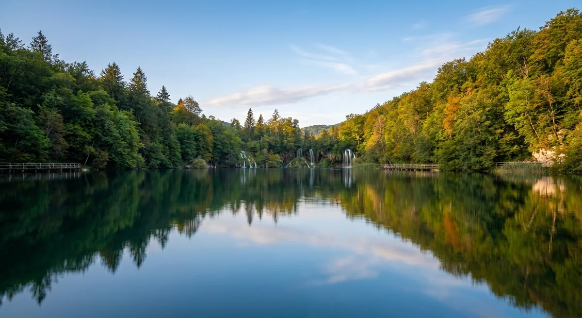 Plitvice Meren meer en bos